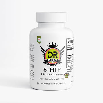 5-HTP Supplement – Natural Mood Support & Stress Relief | 100mg Per Capsule
