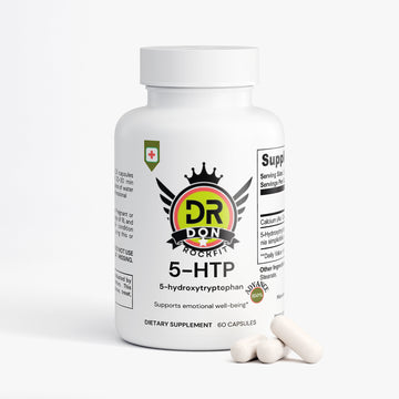 5-HTP Supplement – Natural Mood Support & Stress Relief | 100mg Per Capsule
