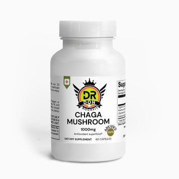 Chaga Mushroom – Powerful Antioxidant & Immune Support Supplement