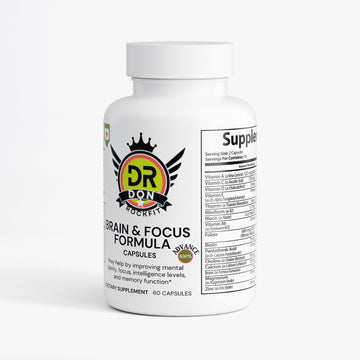 Brain & Focus Formula – Natural Cognitive Support for Mental Clarity & Concentration