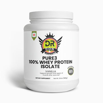 Pure3 100% Whey Protein Isolate (Vanilla)