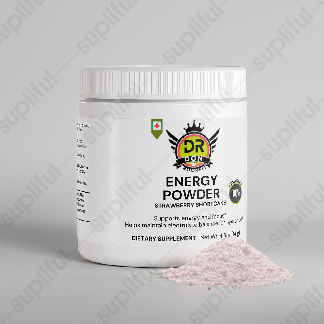 Energy Powder (Strawberry Shortcake)