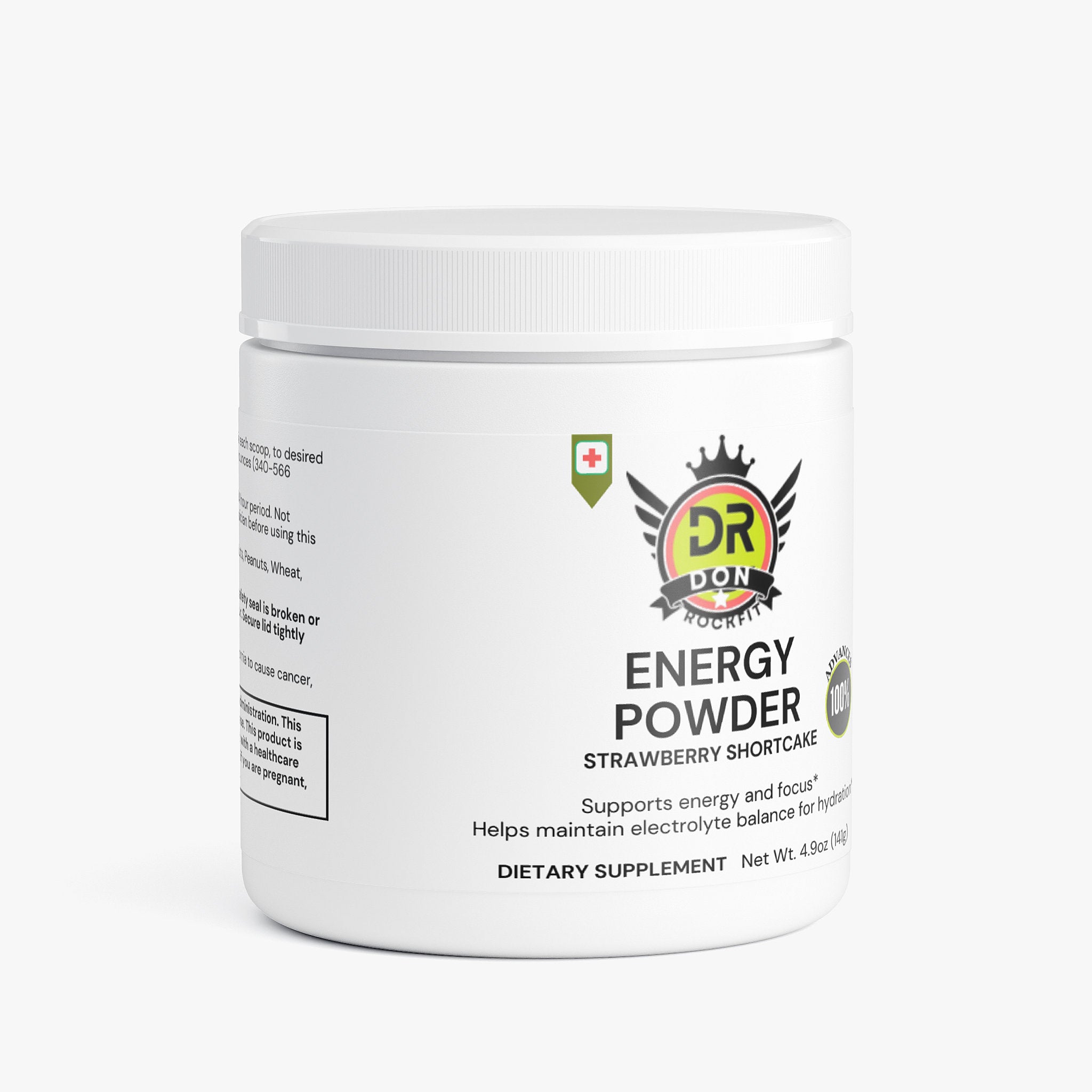 Energy Powder (Strawberry Shortcake)
