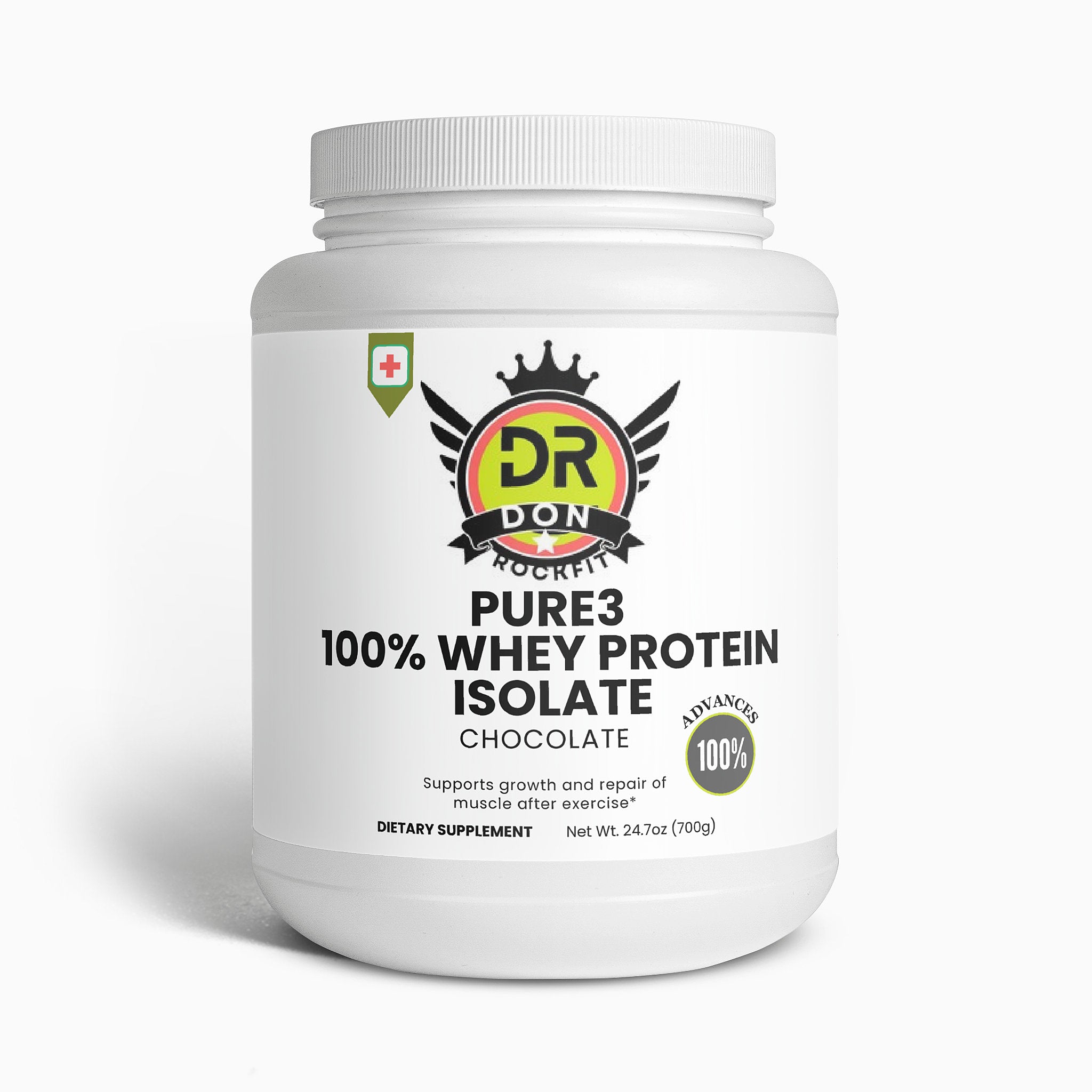 Pure3 100% Whey Protein Isolate (Chocolate)
