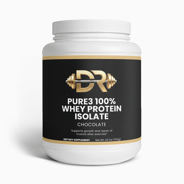 Pure3 Whey Protein Isolate Chocolate | 25g Protein, Low Carb