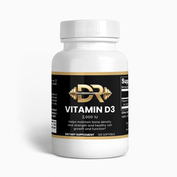 Vitamin D3 2000 IU Softgels – Bone, Immune & Energy Support