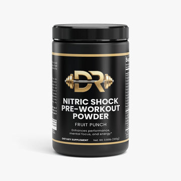 Nitric Shock Pre-Workout Powder Fruit Punch – Energy & Muscle Pumps