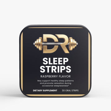 Sleep Oral Strips with Melatonin & Valerian – Raspberry Flavor