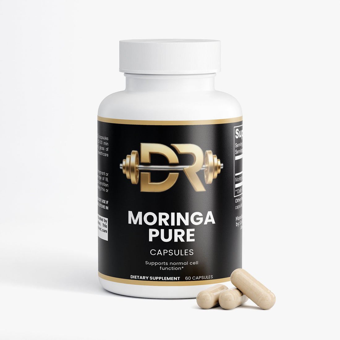 Moringa Pure Leaf Capsules 60 Count