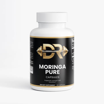 Moringa Pure Leaf Capsules — 100% Moringa Oleifera | Plant-Based Vitamins, Minerals & Antioxidants