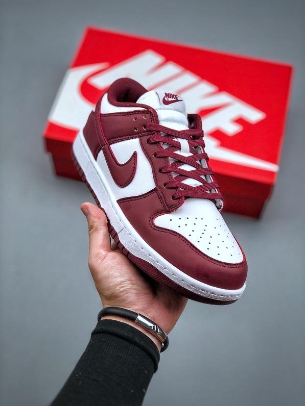 NIKE DUNK LOW WINE RED